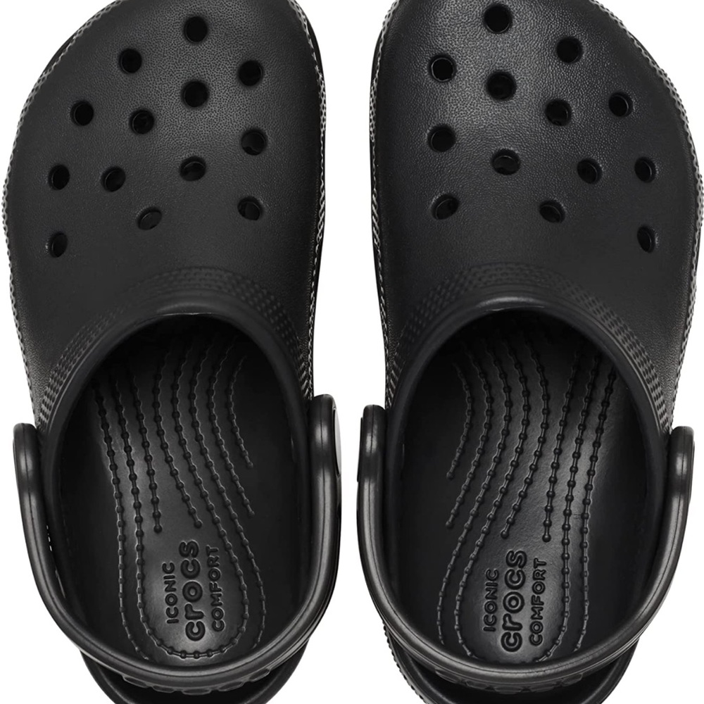 Black Crocs Unisex-Child Kids' Classic Clog | Girls and Boy Shoes